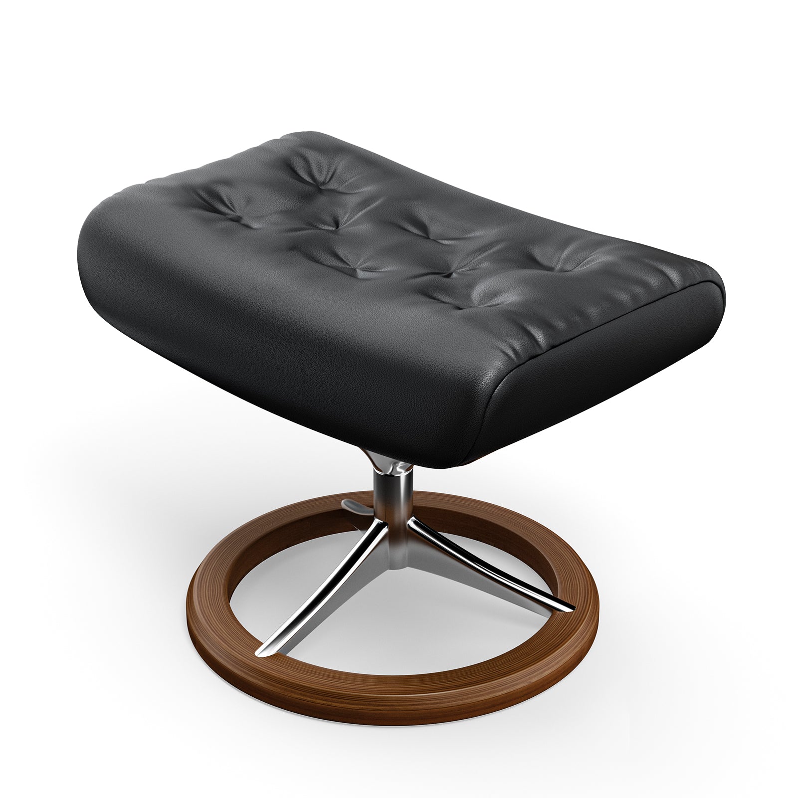 Chaise Lounge Chair with Ottoman
