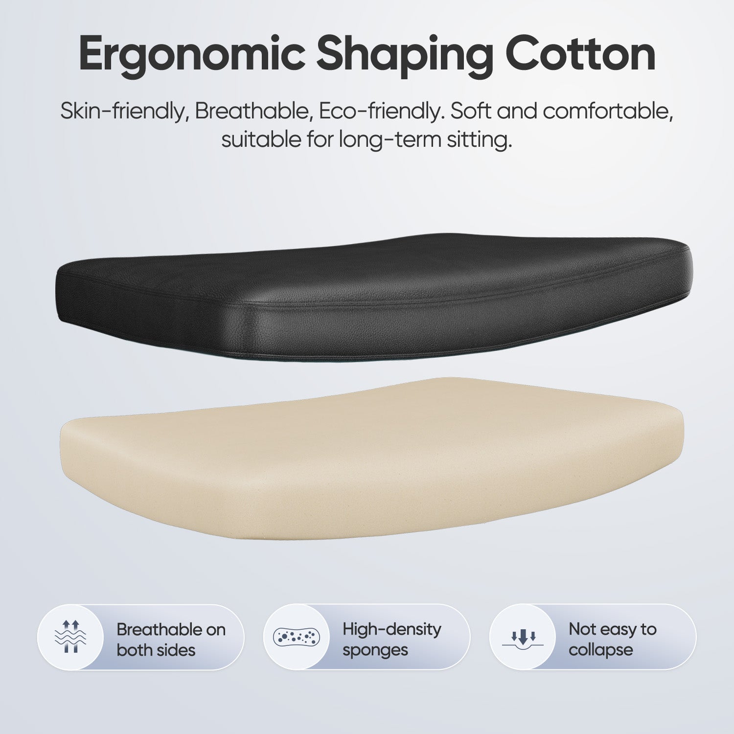 Ribbed Office Chair - High Back - Black