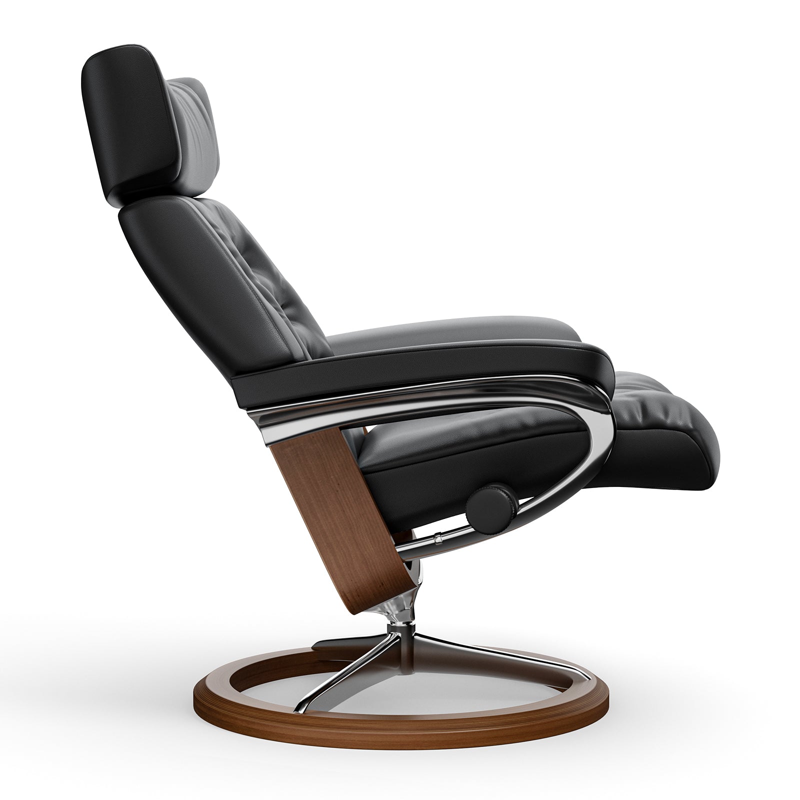 Chaise Lounge Chair with Ottoman