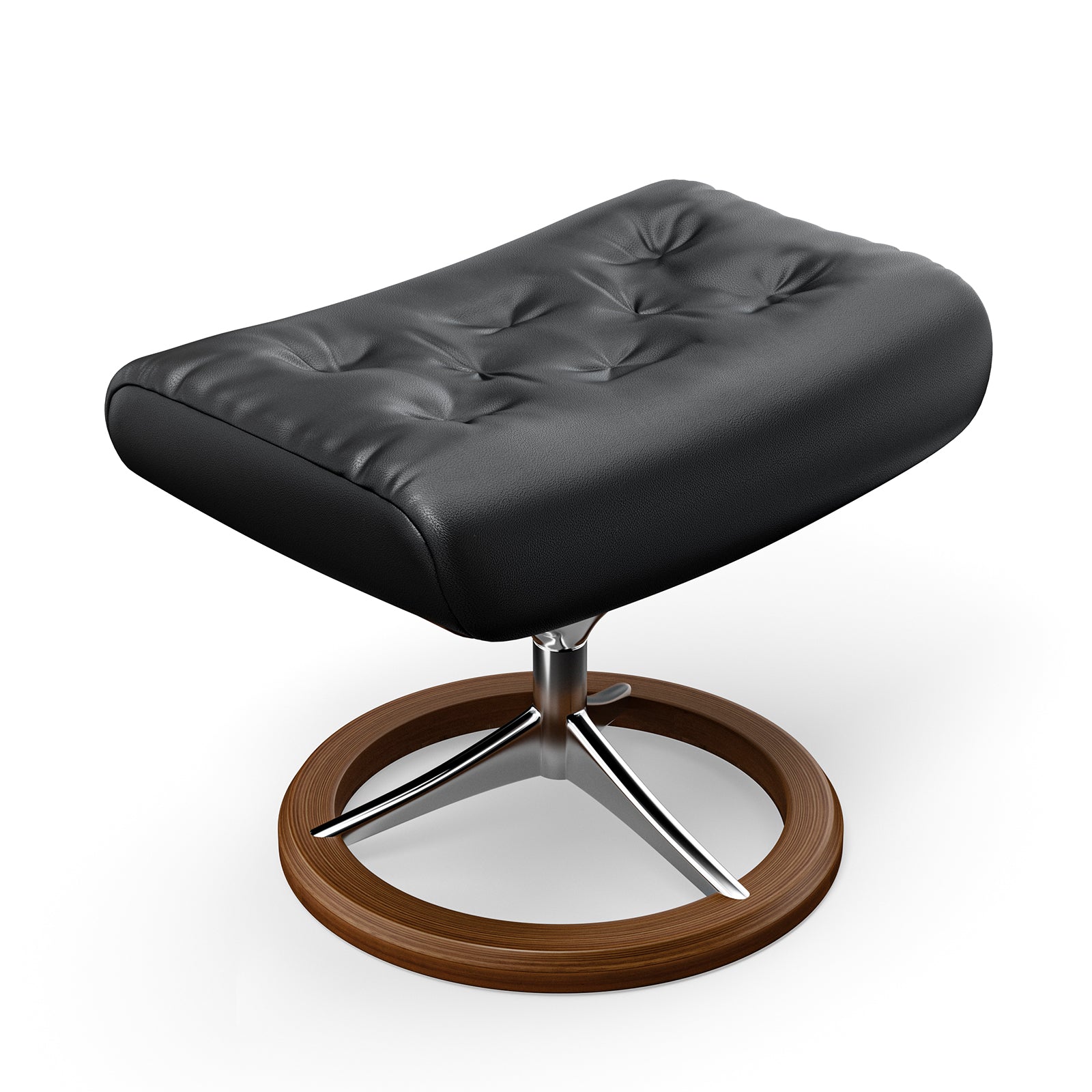 Chaise Lounge Chair with Ottoman