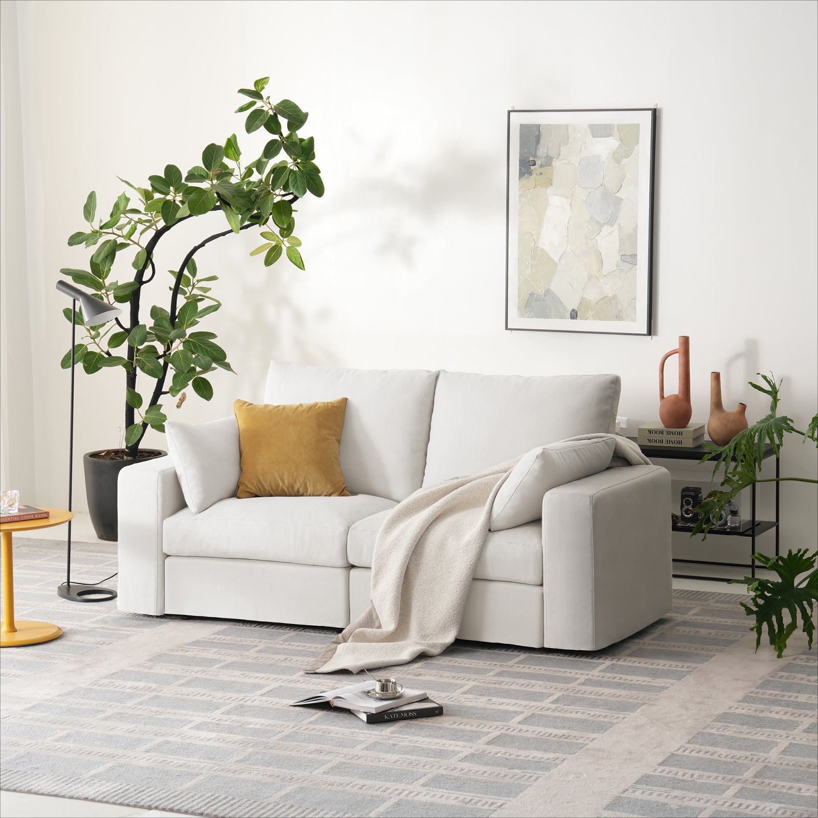 2 Seats Cloud Modular Couch - Vorthio