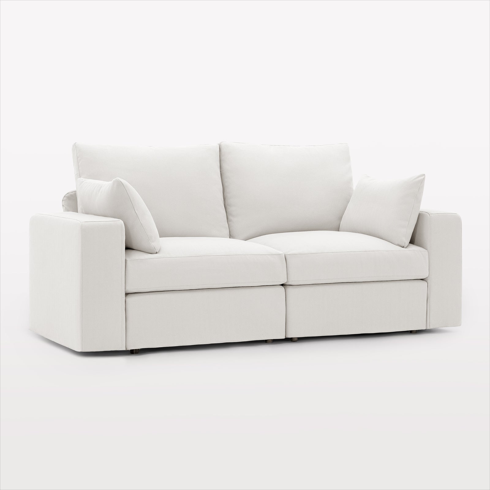 2 Seats Cloud Modular Couch - Vorthio