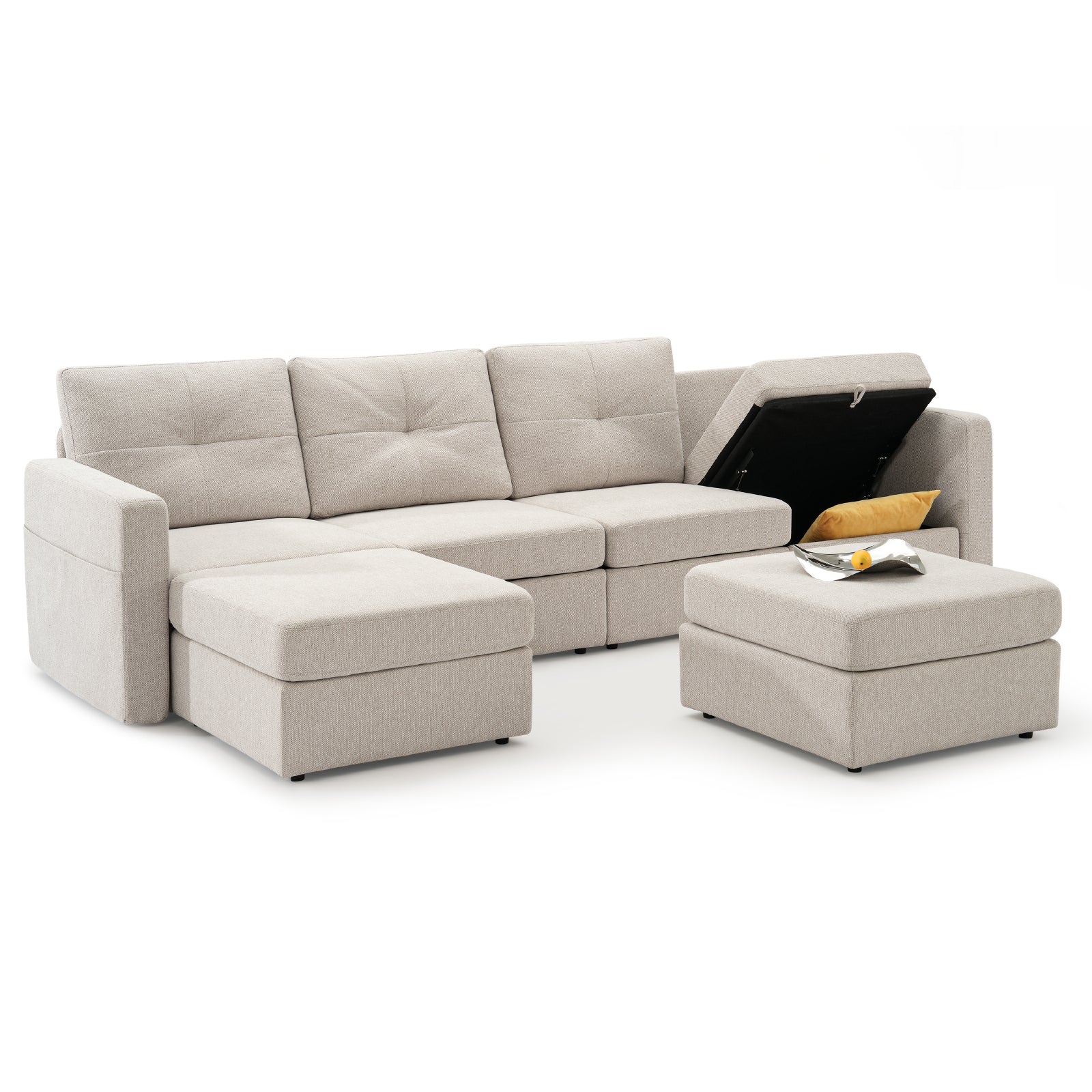 6 Seats Modular Couch-Vorthio