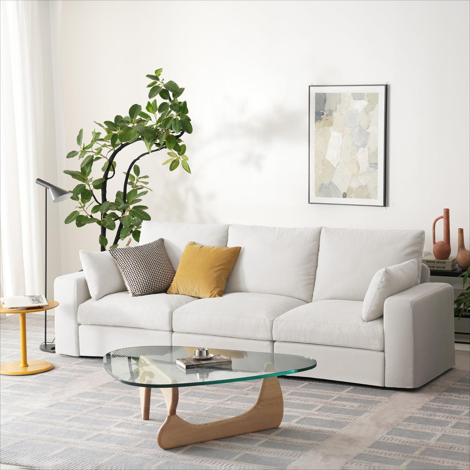3 Seats Cloud Modular Couch - Vorthio