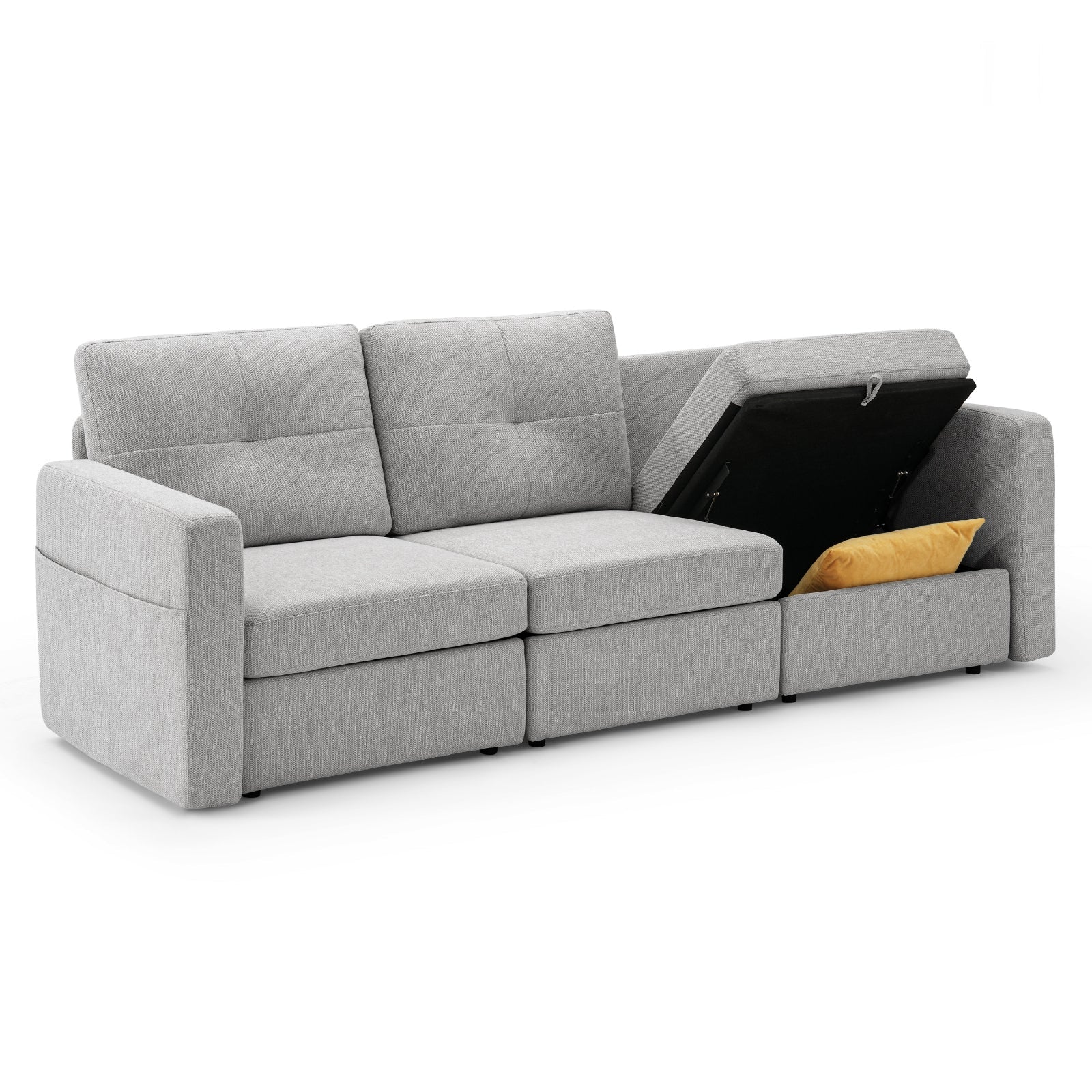 3 Seats Modular Couch - Vorthio