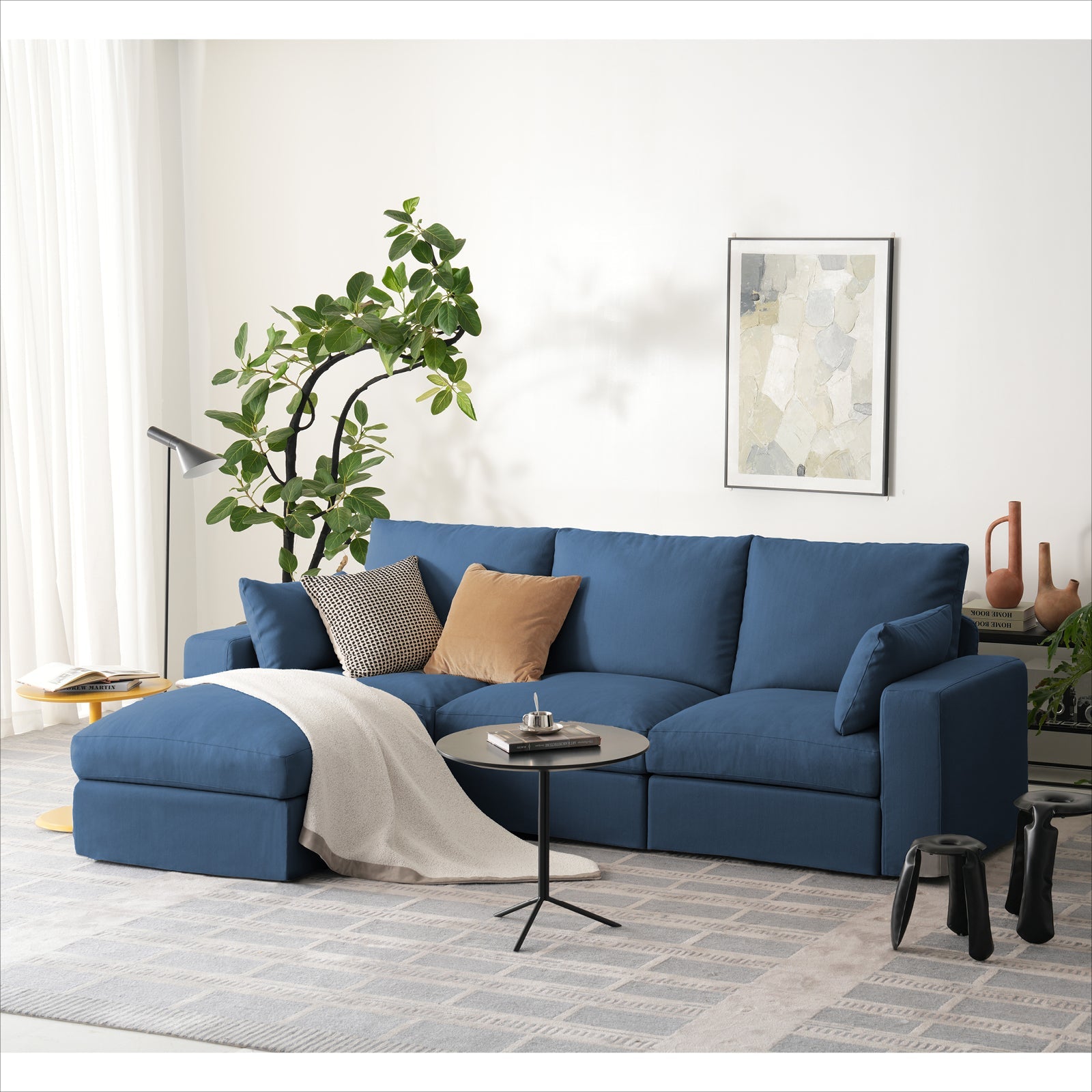 4 Seats Cloud Modular Couch - Vorthio