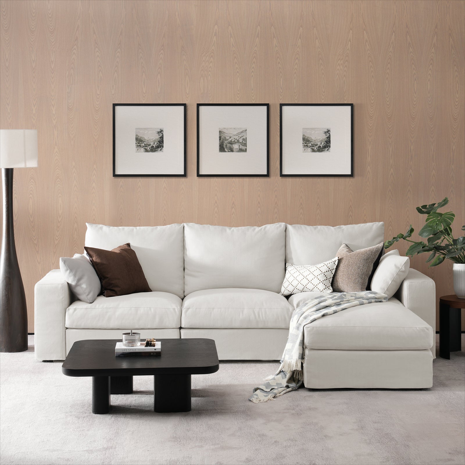 4 Seats Cloud Modular Couch - Vorthio