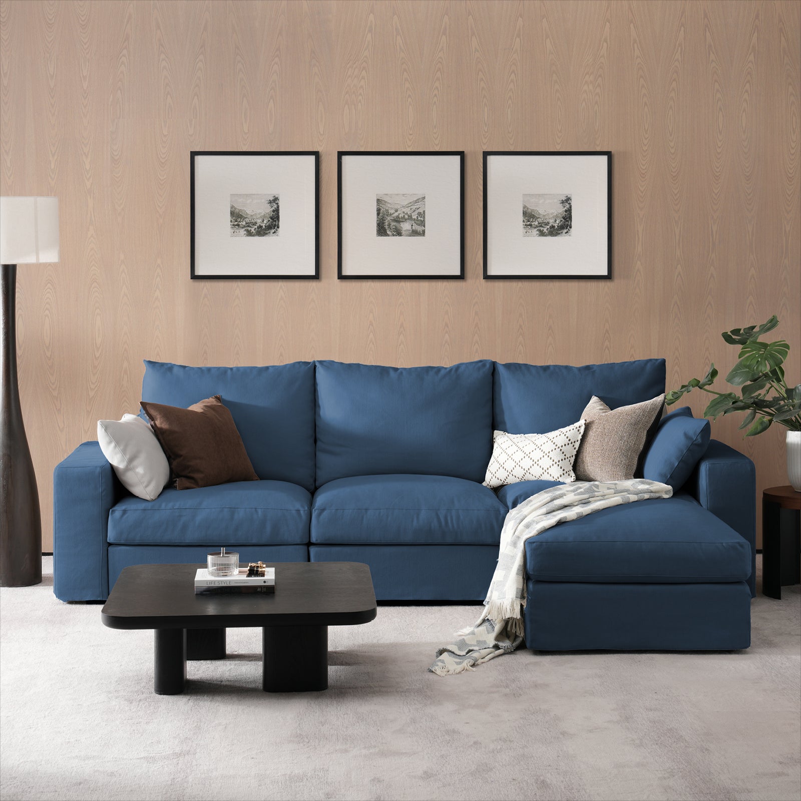 4 Seats Cloud Modular Couch - Vorthio