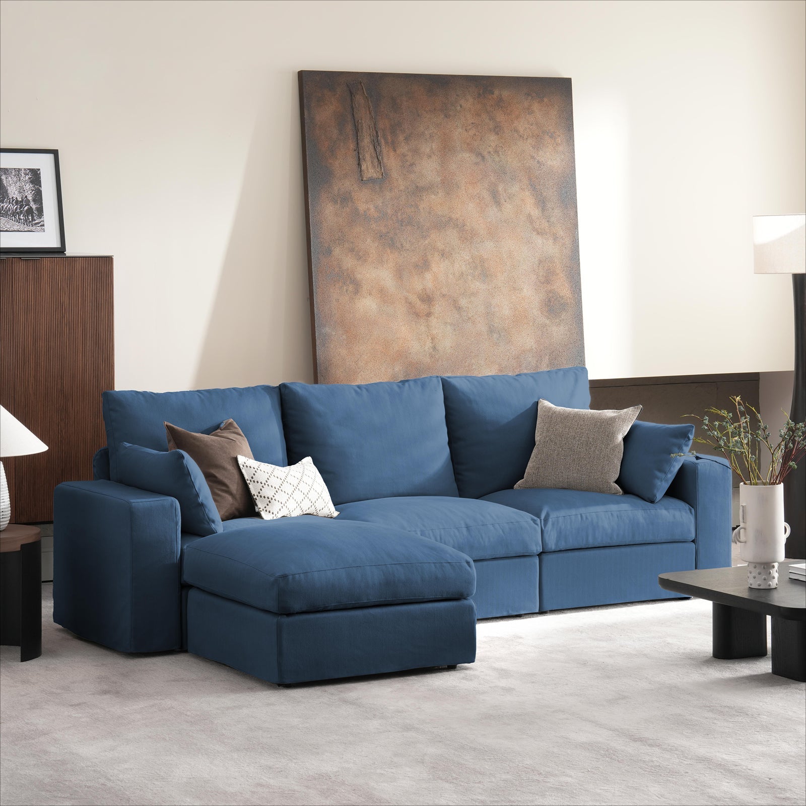 4 Seats Cloud Modular Couch - Vorthio
