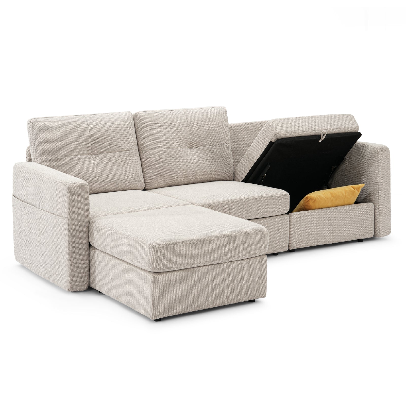 4 Seats Modular Couch - Vorthio