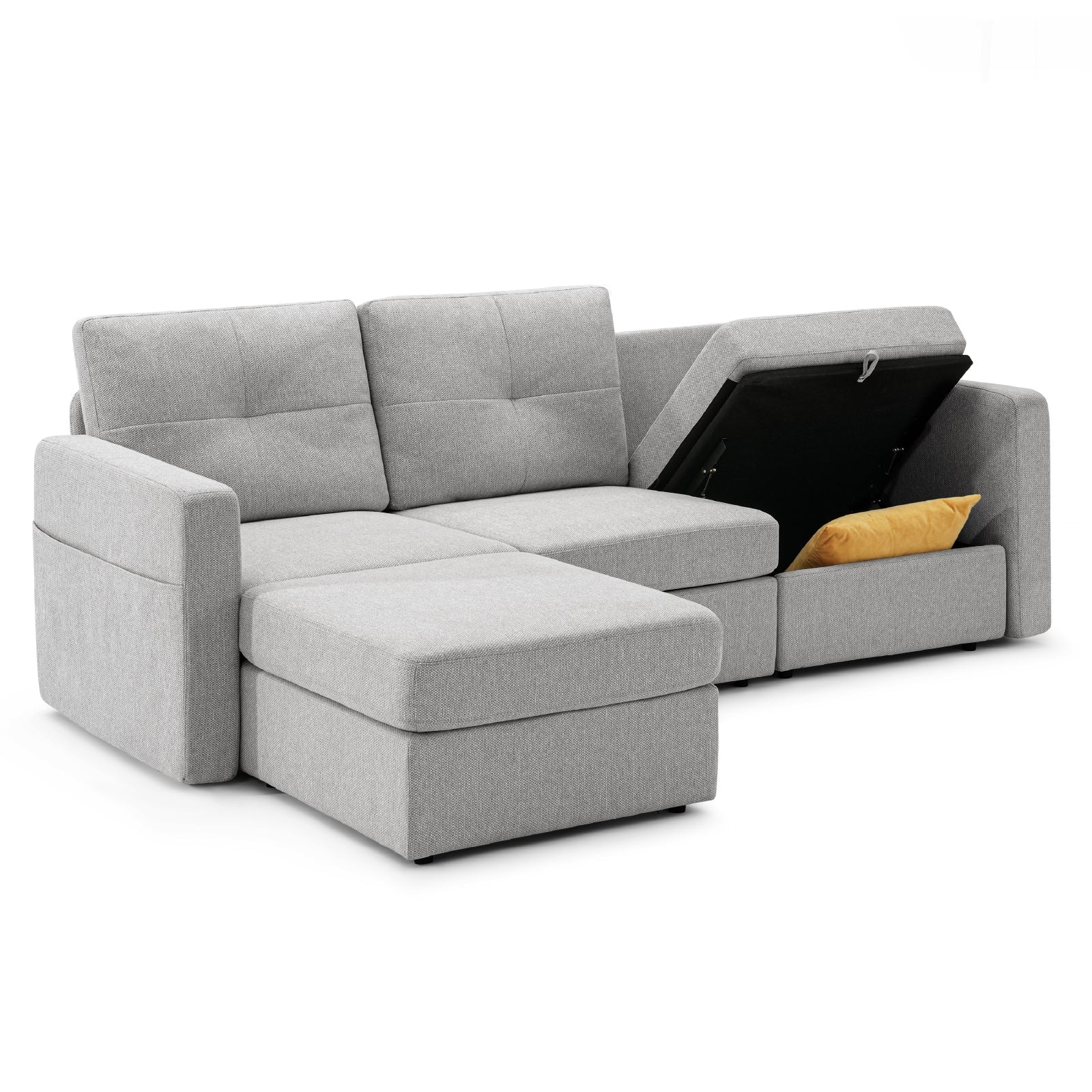 4 Seats Modular Couch - Vorthio