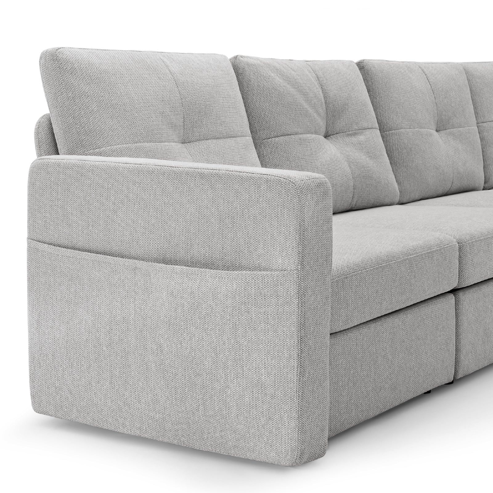 5 Seats Modular Couch - Vorthio