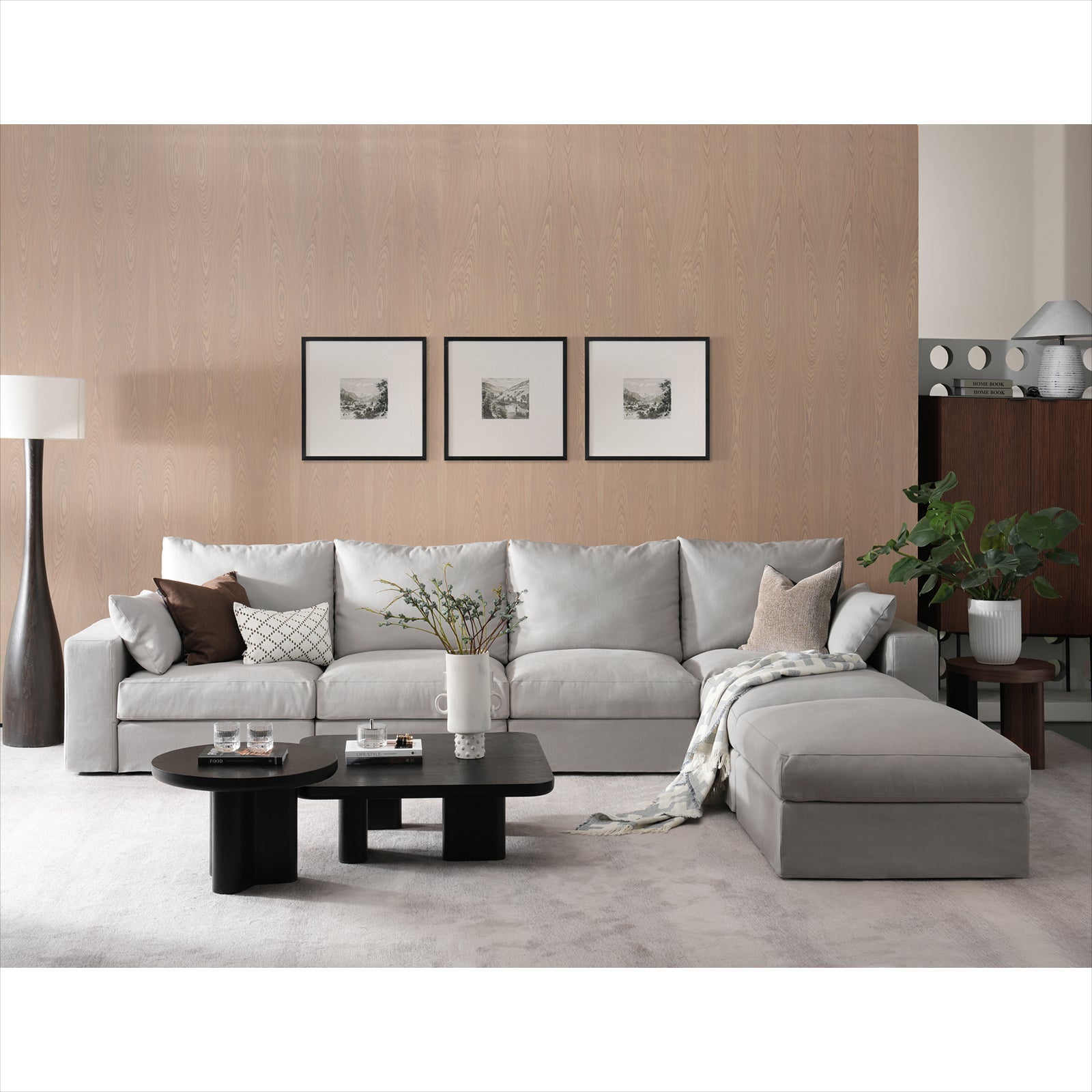 6 Seats Cloud Modular Couch - Vorthio
