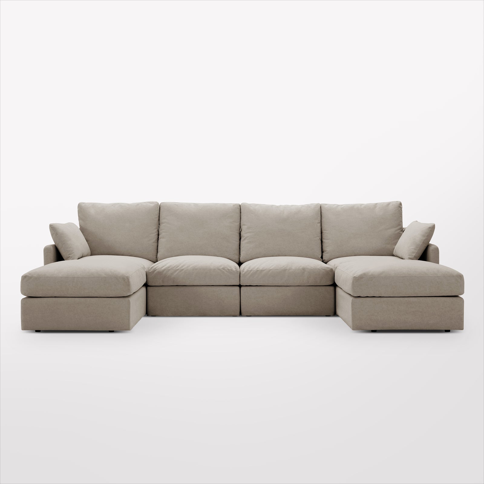 6 Seats Cloud Modular Sofa - Vorthio
