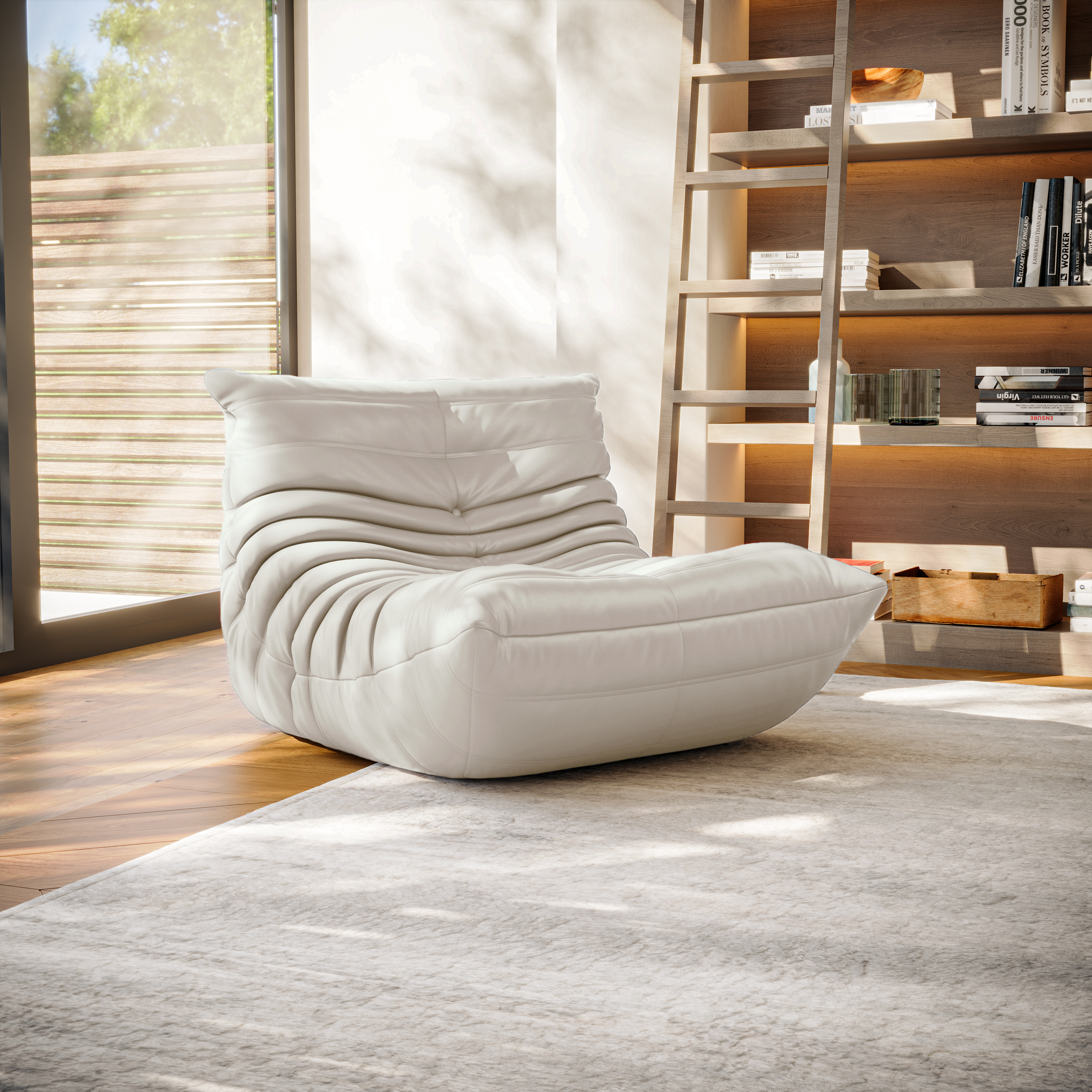 Togu Fireside Chair With Ottoman