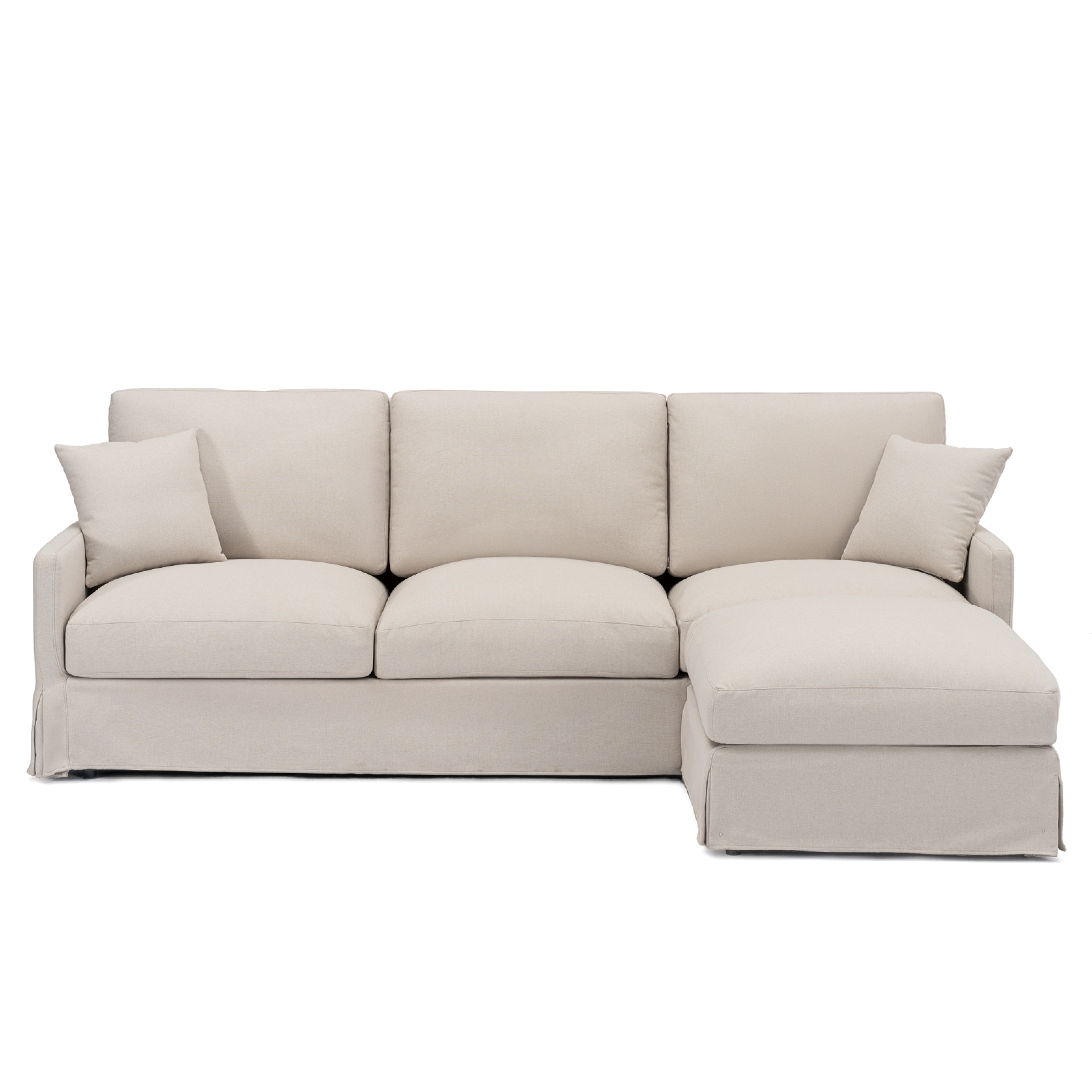 Cloud Couch 2+3+1 Set 5 Seater Sofa with Ottoman - Vorthio