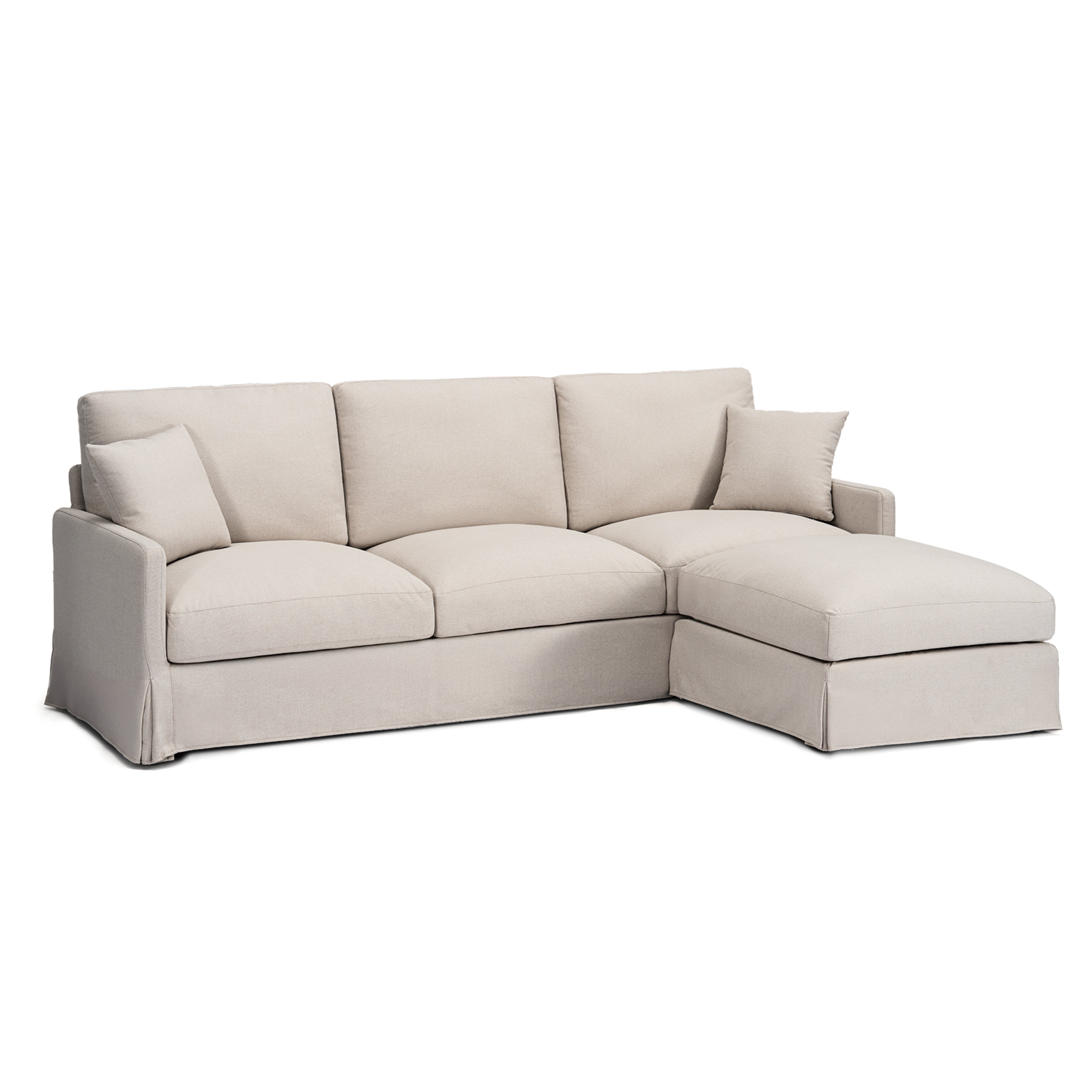Cloud Couch 2+3+1 Set 5 Seater Sofa with Ottoman - Vorthio