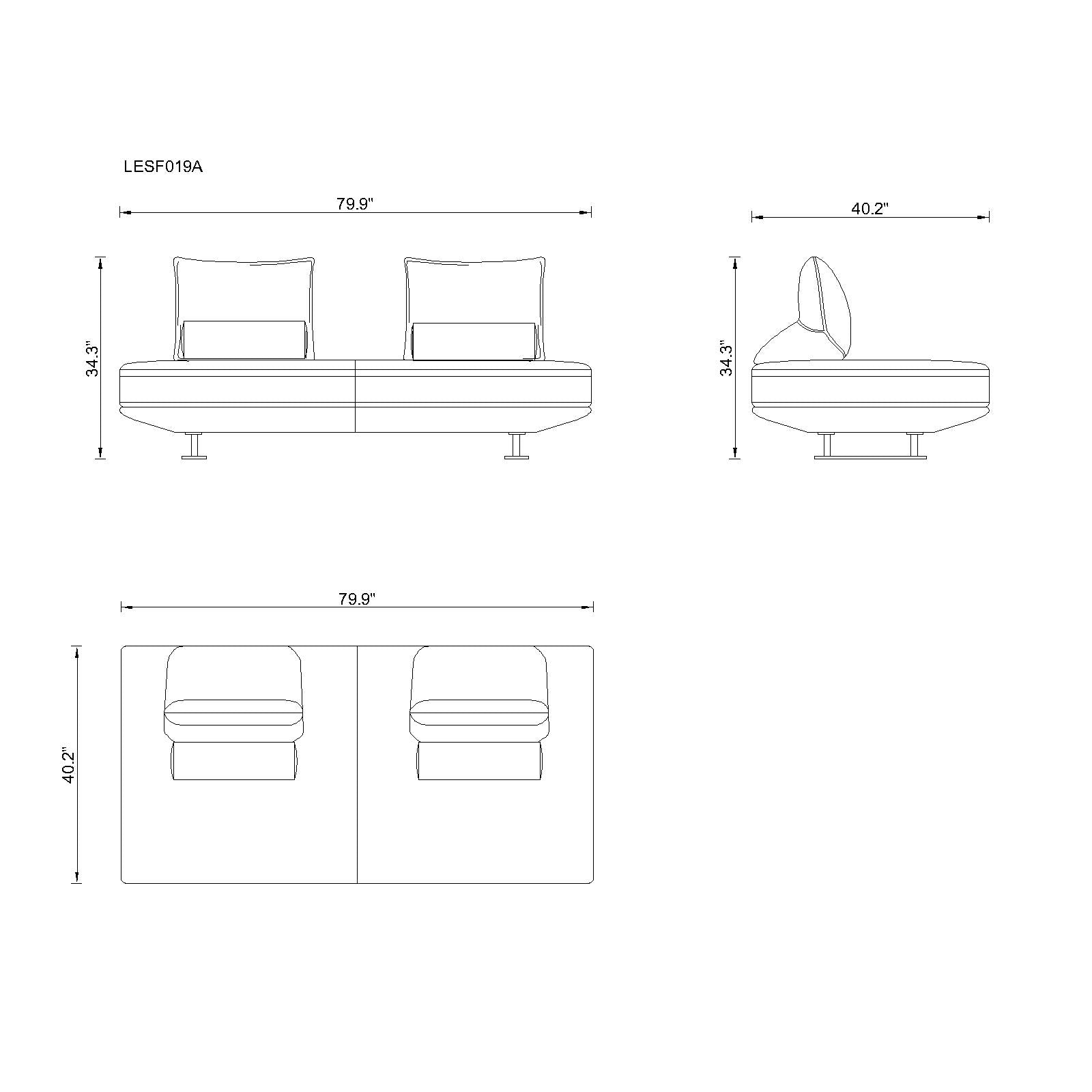 Prado Sofa - Vorthio