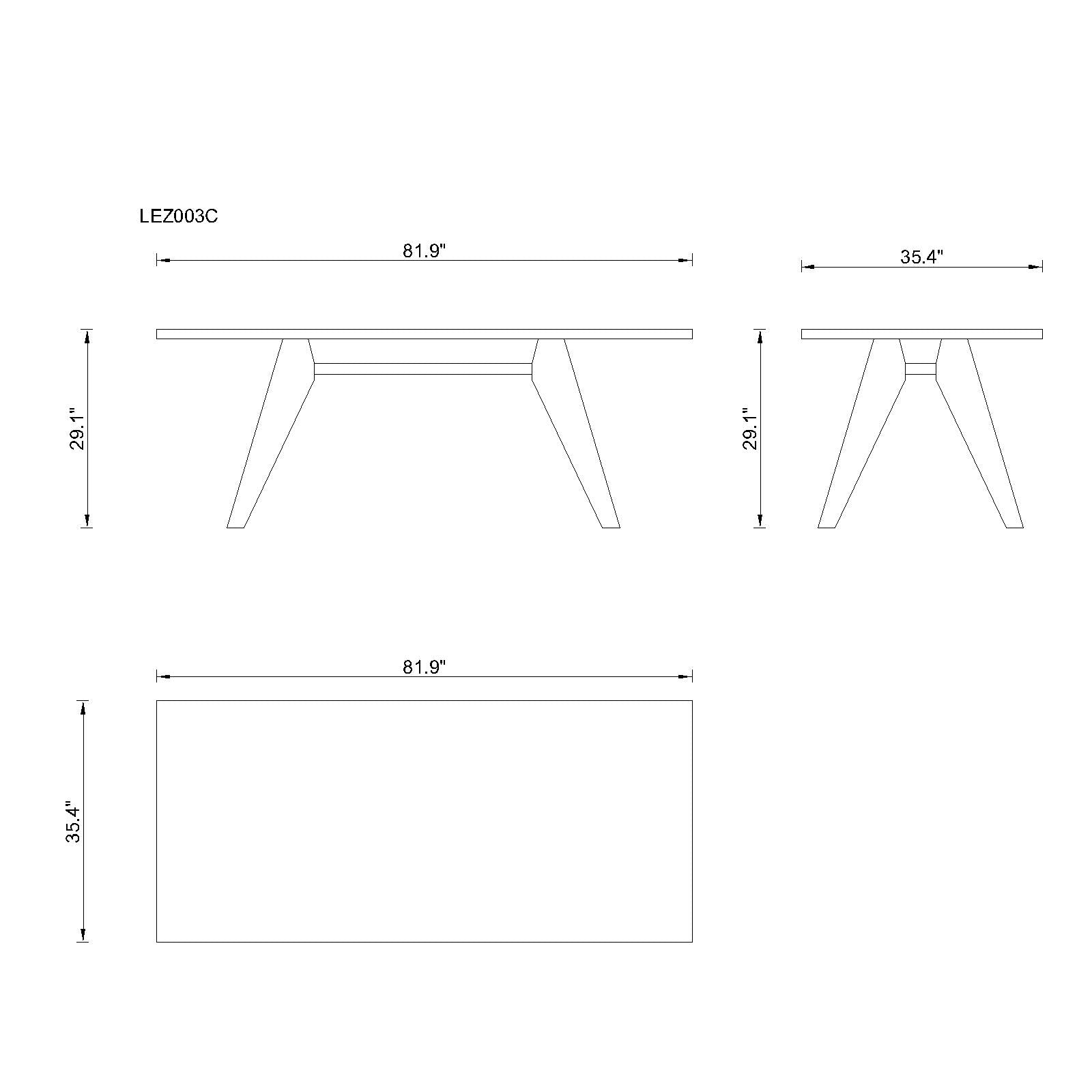 Table S.A.M Bois - Vorthio