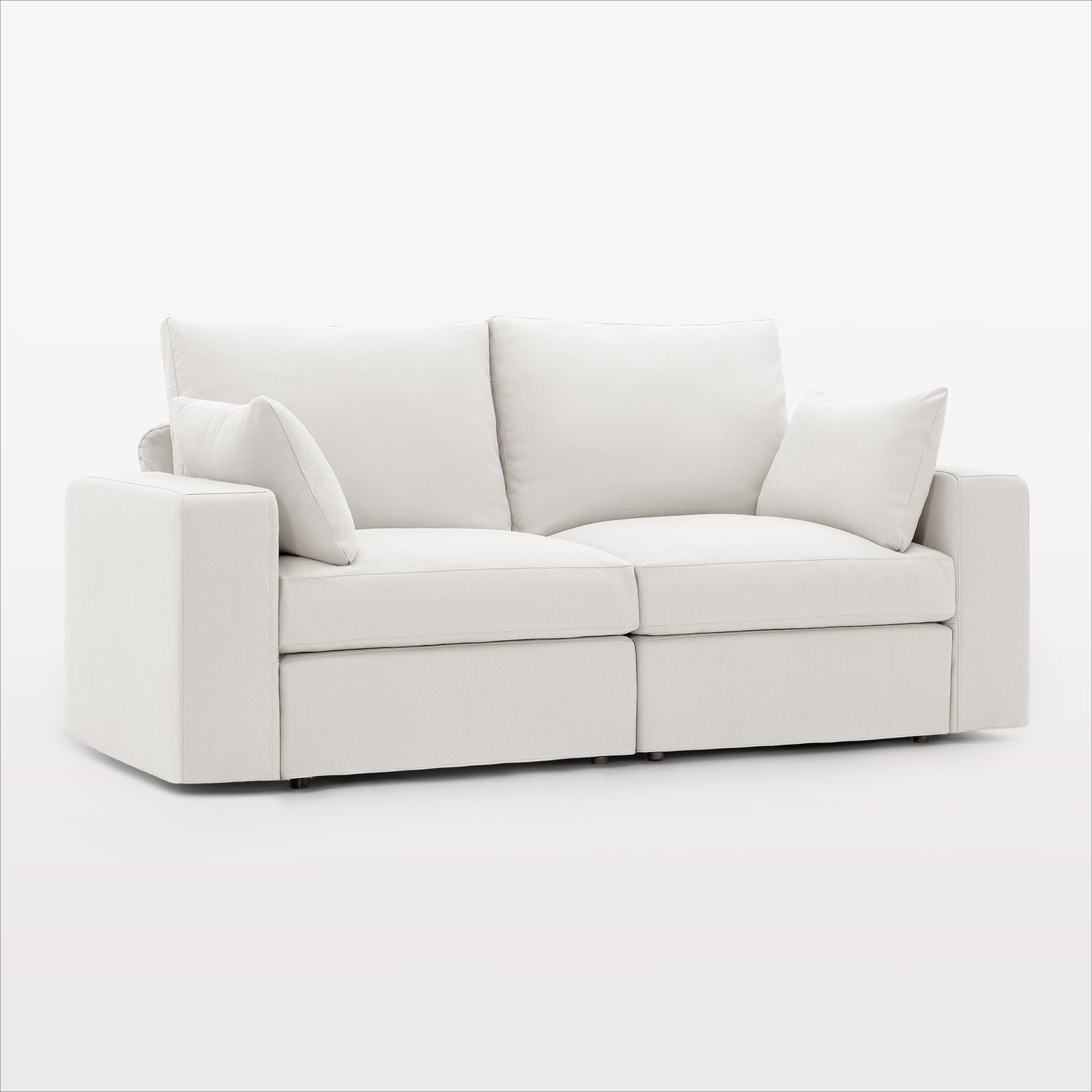 2 Seats Cloud Modular Couch - Vorthio