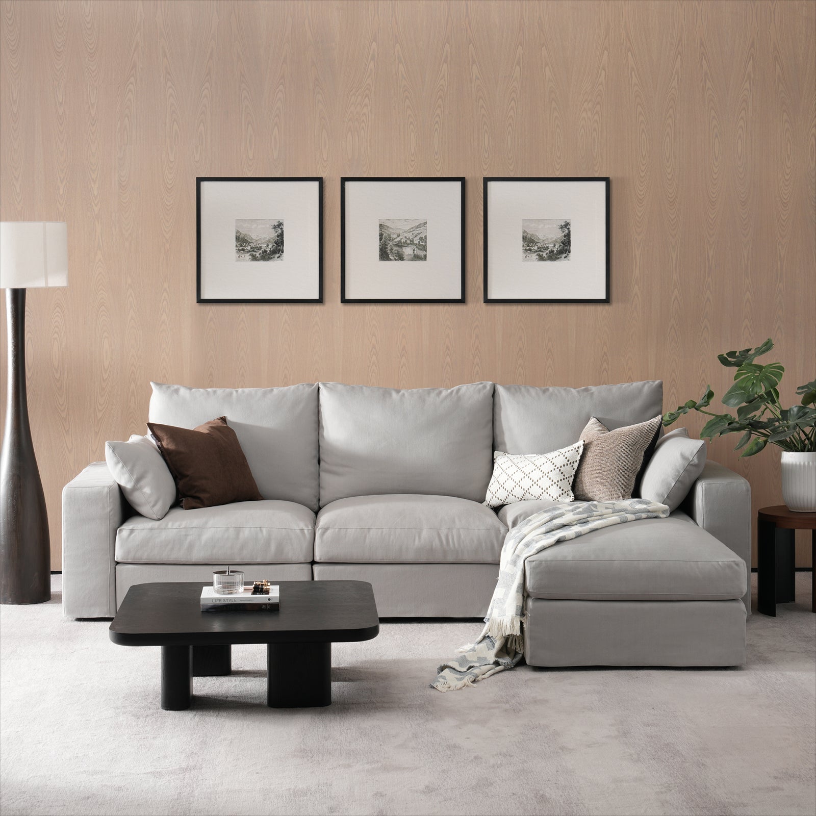 4 Seats Cloud Modular Couch - Vorthio
