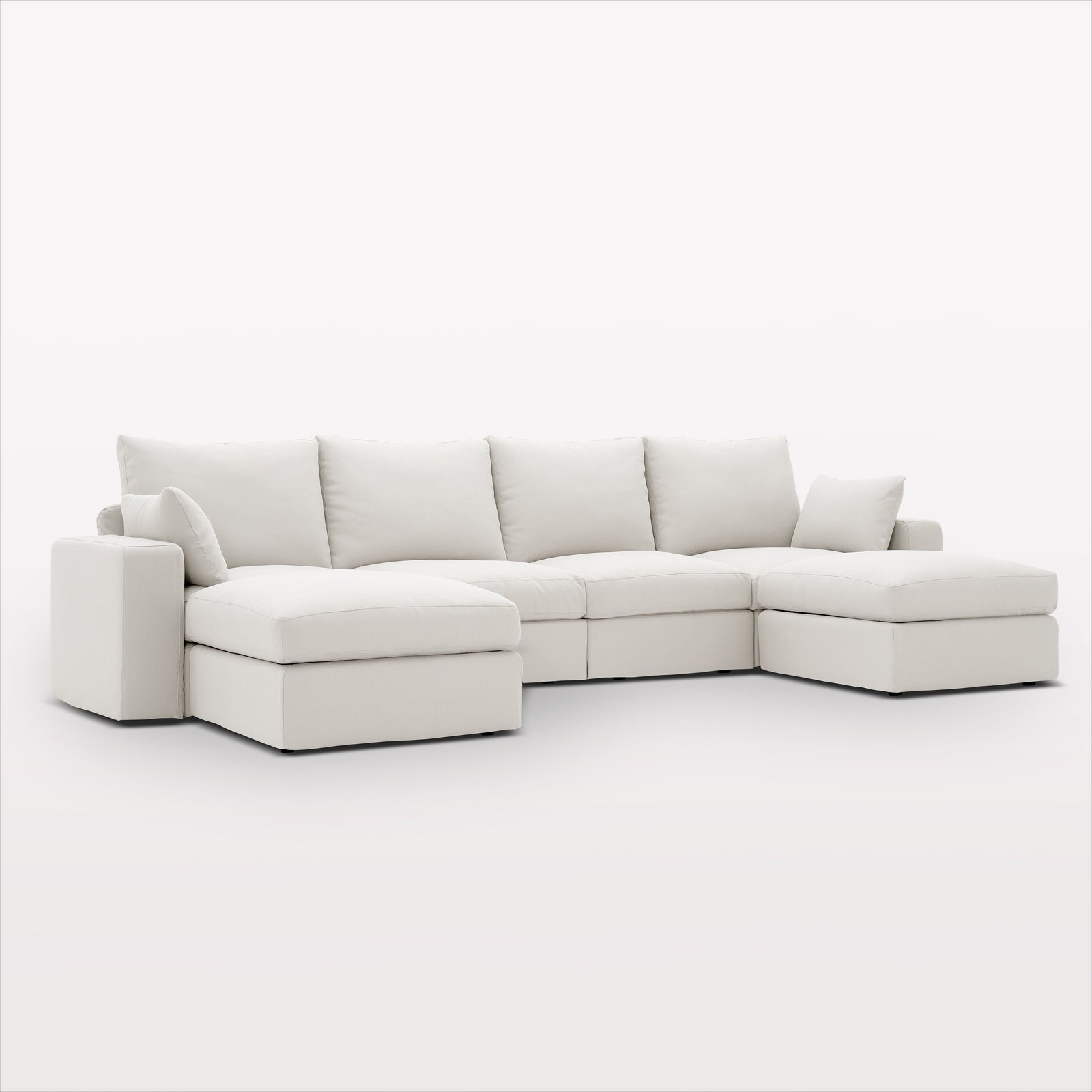6 Seats Cloud Modular Couch - Vorthio