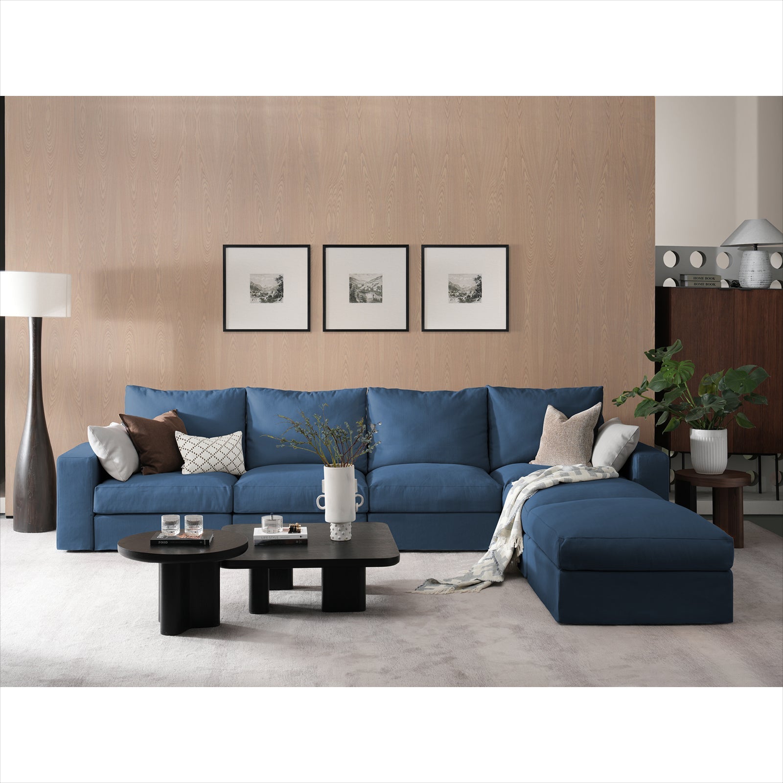 6 Seats Cloud Modular Couch - Vorthio