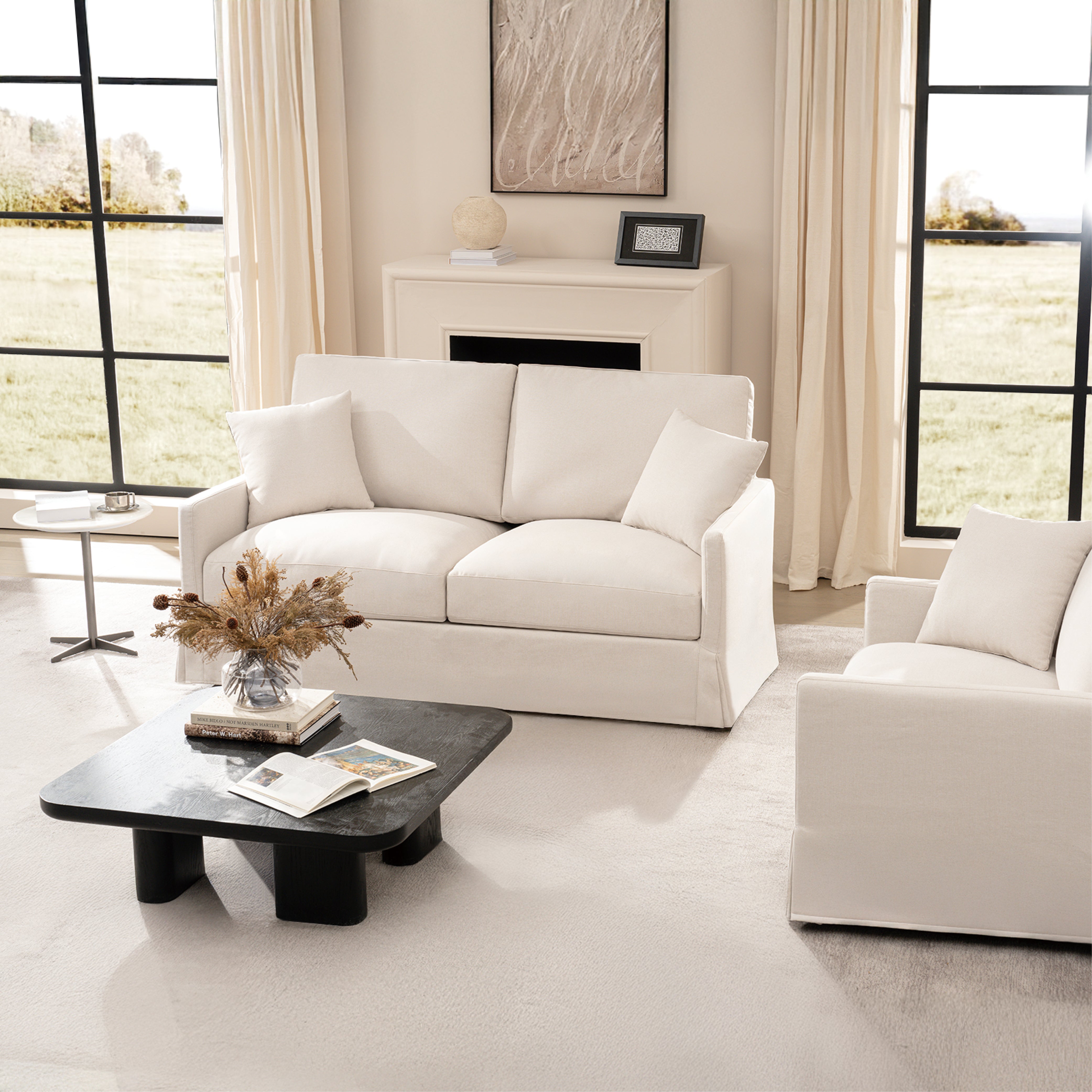 Cloud Couch 1+2 Set 3 Seater - Vorthio