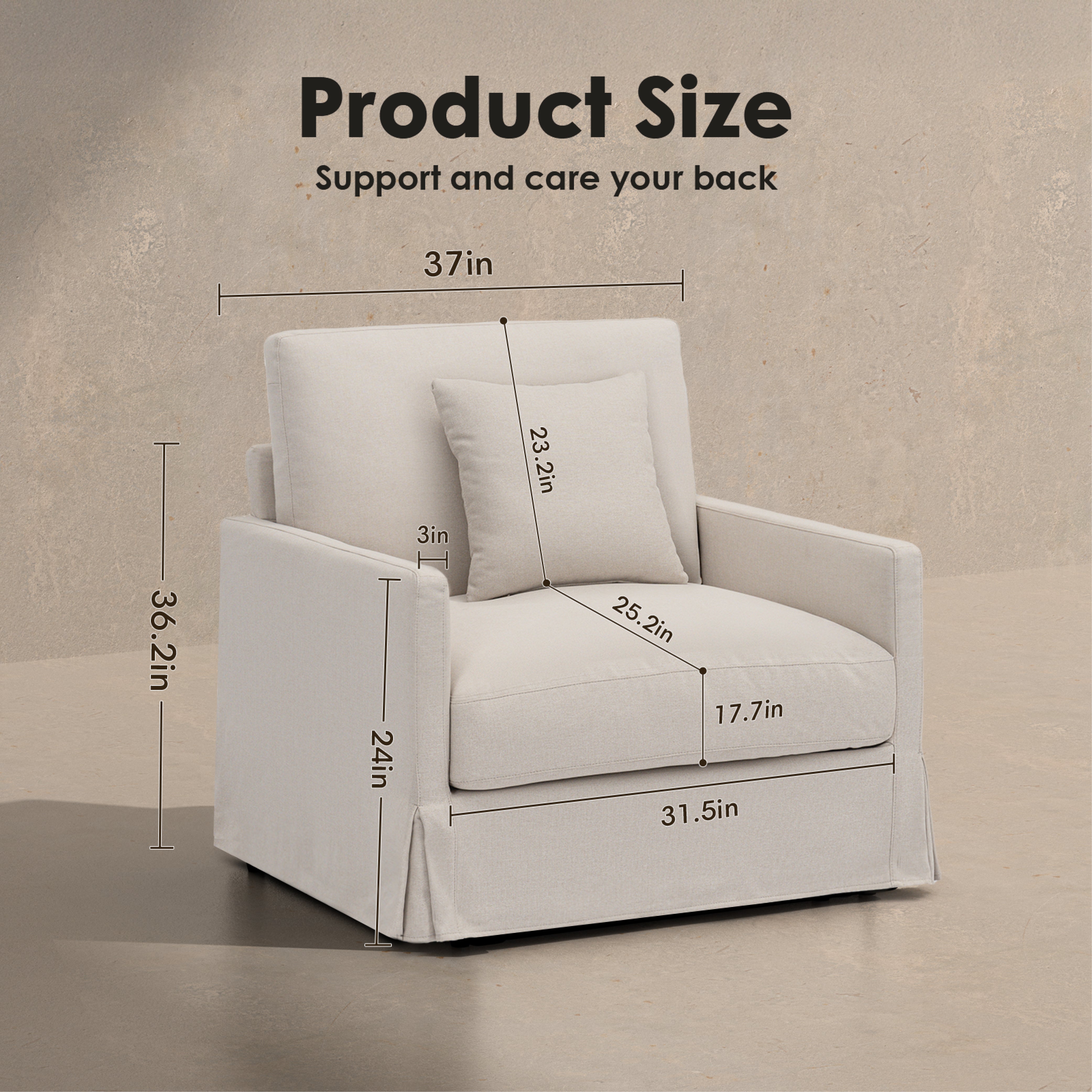 Cloud Couch 1+2+3 Set 6 Seater - Vorthio