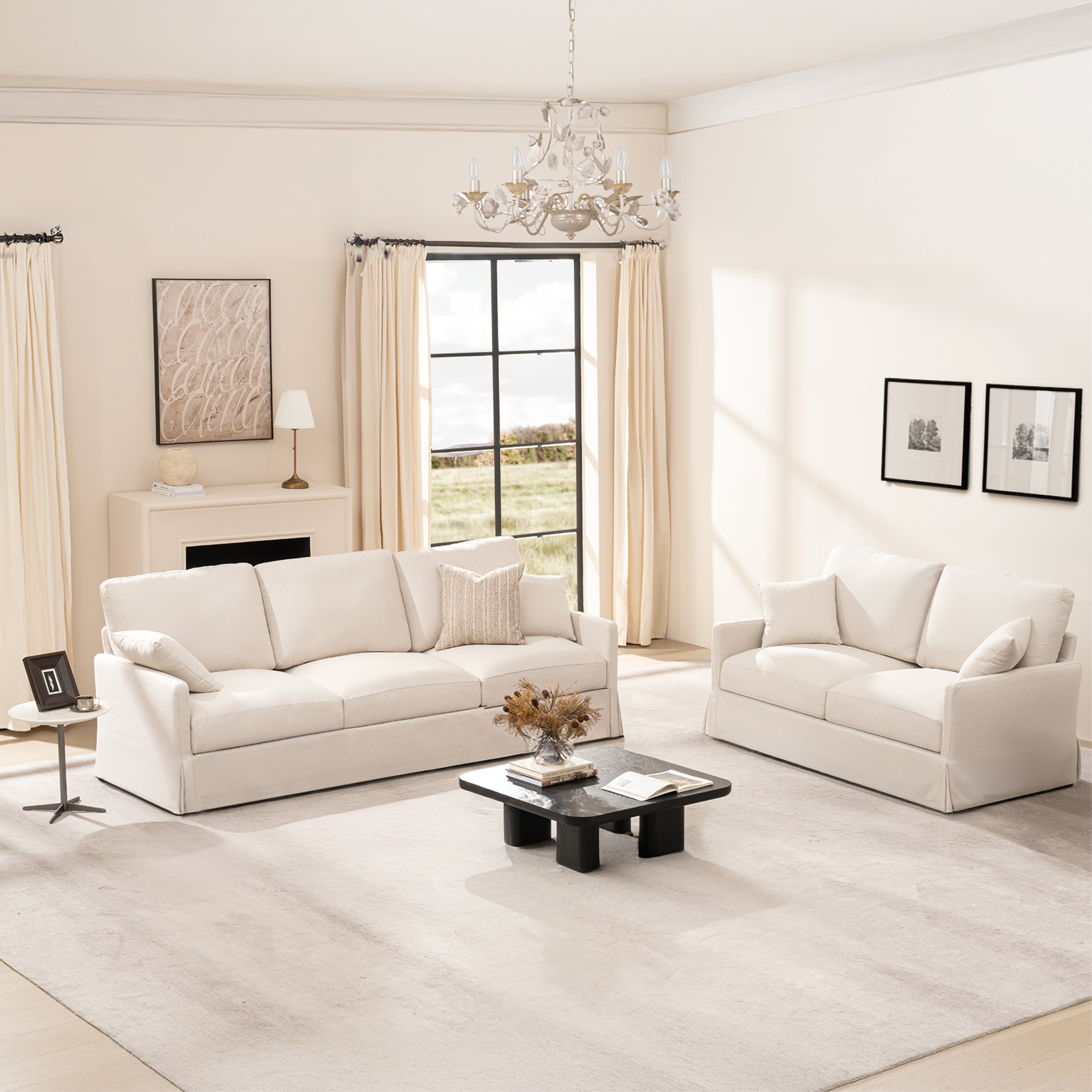 Cloud Couch 2+3 Set 5 Seater - Vorthio